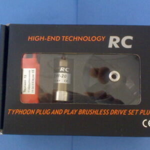 HET-Typhoon Brushless EDF 2W-20-72A Drive Set Plus