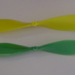 HC 240mm (9.45") 2-blades yellow Plastic Propeller (ea.)