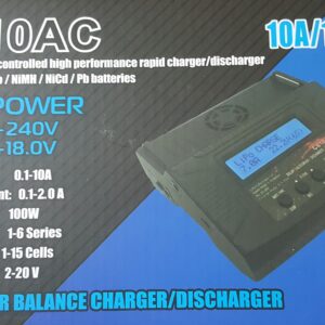 HC-C610AC Multiple Battery Smart Charger AC/DC 100W