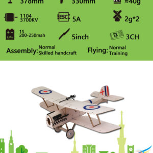 HC-ERC Micro SE5A Biplane PRO KIT