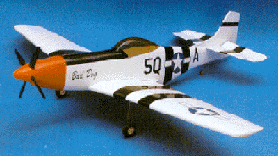 Svor P-51 Mustang ARF 49"