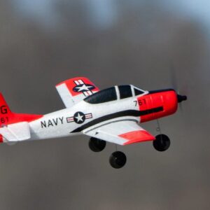 RAGE RC T-28 TROJAN MICRO-MINI RC FLYER COMPLETE