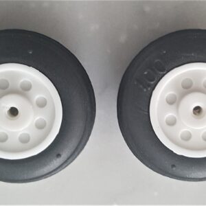 HC-TR MINIMOA SEMI SCALE GLIDER Spare Wheel (Pair)