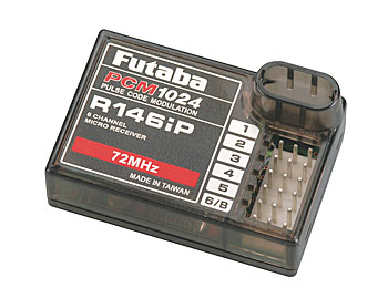 Futaba R146iP-PCM 6Ch 72Mhz Mini Rx