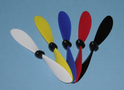 Gunther 125x110mm (4.9x4.3") Plastic Propeller (5 pcs)